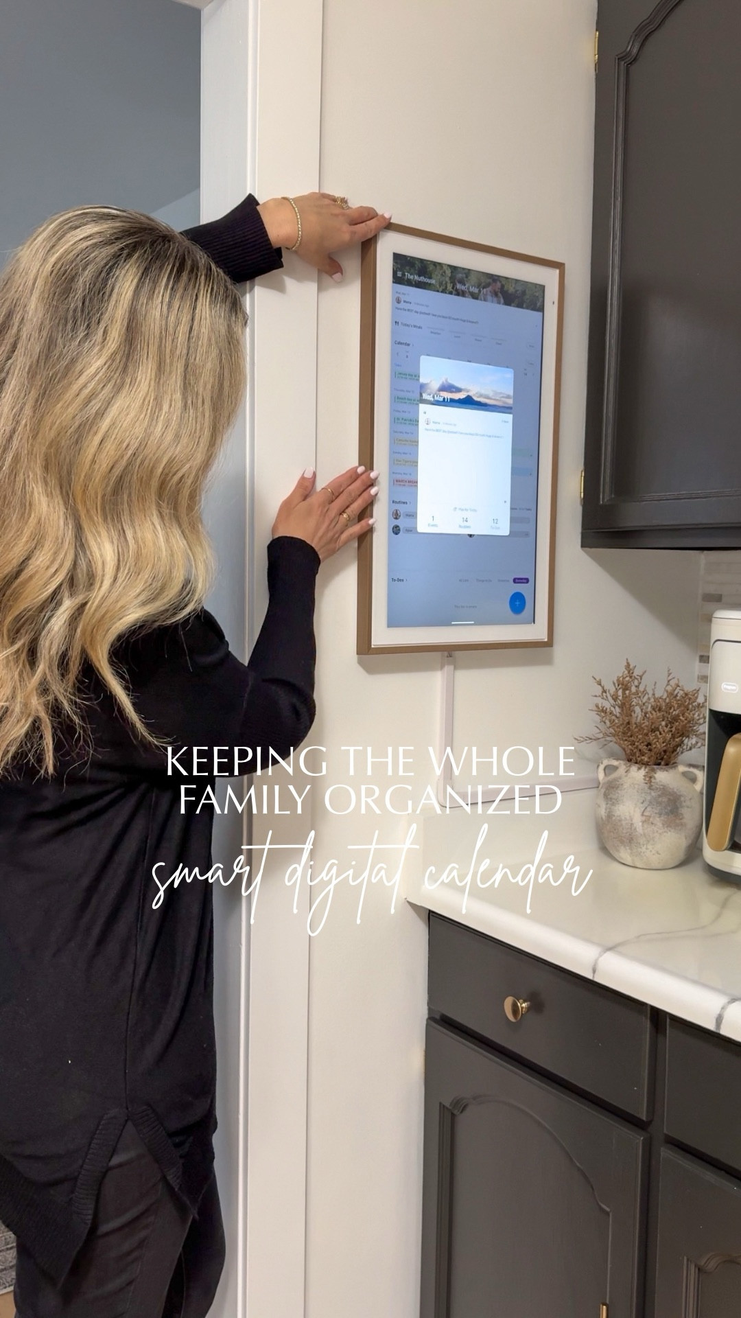 Keeping the whole family organized with this smart digital calendar🙌🏼

Follow @tarynfalconerhome and comment SHOP for the link!

✔️Each family member has colour coded events.
✔️Coordinate family activities, appointments, school events and shared reminders.
✔️Create a customized grocery list and to-do list, check things off as they’ve been purchased or completed.
✔️You can create a customized meal plan so everyone can see what they’re having for breakfast lunch and dinner.
✔️You can assign reminders and chores for the kids, they can check things off to earn customized points and then spin the wheel for a reward.
✔️Download the app and do everything from your phone and it will sync right to your digital calendar.

THE BEST PART… NO FEES OR SUBSCRIPTION🙌🏼

#familylife #organizedhome #organizationideas #smarthome #organizationtips

#LTKHome