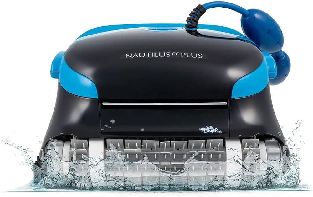 Dolphin Nautilus CC Plus Robotic Pool Vacuum Cleaner up to 50 FT - Wall Climbing Scrubber Brush | Amazon (US)