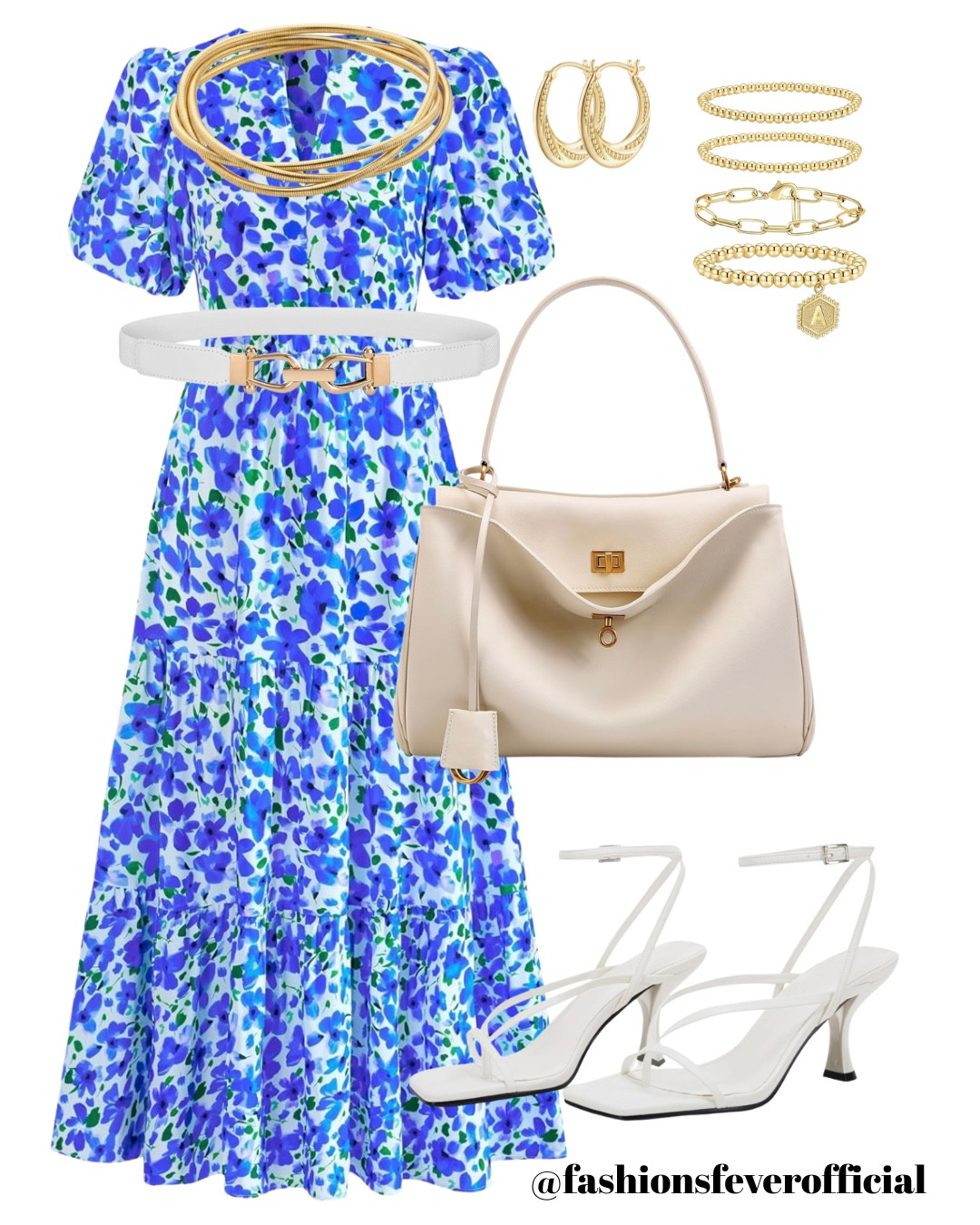 Stepping into spring with the perfect floral maxi! This vibrant blue and purple petal print is such a mood booster for the warmer days ahead. I love how the tiered skirt adds a bit of movement, making it ideal for a garden party, a wedding guest look, or even a fancy brunch.
To keep the look polished, I cinched the waist with a white statement belt and paired it with matching strappy kitten heels. The cream handbag is my go-to for keeping things light and airy.
Style Tip: Don't be afraid to layer your gold jewelry! Wearing stacked gold bangles and a chunky gold collar necklace to bring some warmth to the cool tones of the dress.
Shop the Look:
• Dress: Floral Tiered Maxi with Puff Sleeves
• Shoes: White Square-Toe Strappy Sandals
• Bag: Cream Leather Satchel
• Accessories: Gold Snake Chain Necklace & Stacked Beaded Bracelets
• Belt: White Leather Belt with Gold Horseshoe Buckle
#LTKunder100 #LTKstyletip #SpringFashion #FloralDress #WeddingGuestOuting #GardenPartyStyle #SpringOutfits #OOTD #LTKFashion

#LTKSeasonal #LTKootd