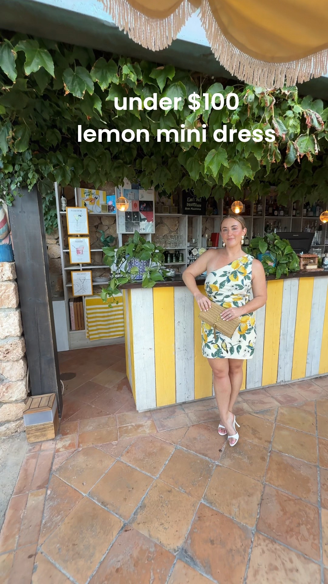 *S T Y L E // Italian summer in a dress!
⠀⠀⠀⠀⠀⠀⠀⠀⠀
Wore this $88 lemon mini dress so many times to dinner in Italy.  Runs TTS, wearing a M.
⠀⠀⠀⠀⠀⠀⠀⠀⠀
#lemondress #styleover40 #italyoutfitideas #ilpellicano #vacationdinneroutfits #size8
⠀⠀⠀⠀⠀⠀⠀⠀⠀
Summer in Italy outfit ideas, What to wear in Italy in summer, Stylish travel outfits 2025, Amalfi Coast outfits, Best places to visit in Italy

#LTKOver40 #LTKFindsUnder100 #LTKMidsize