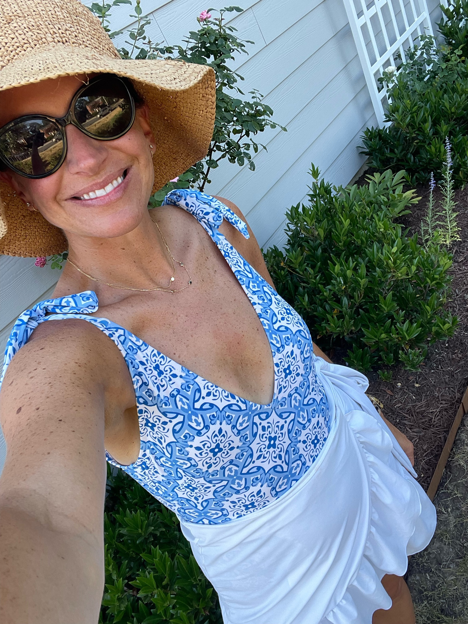 Favorite swim skirt (Amazon!) and I love this swimsuit style! 

#LTKFindsUnder50 #LTKStyleTip #LTKSwim