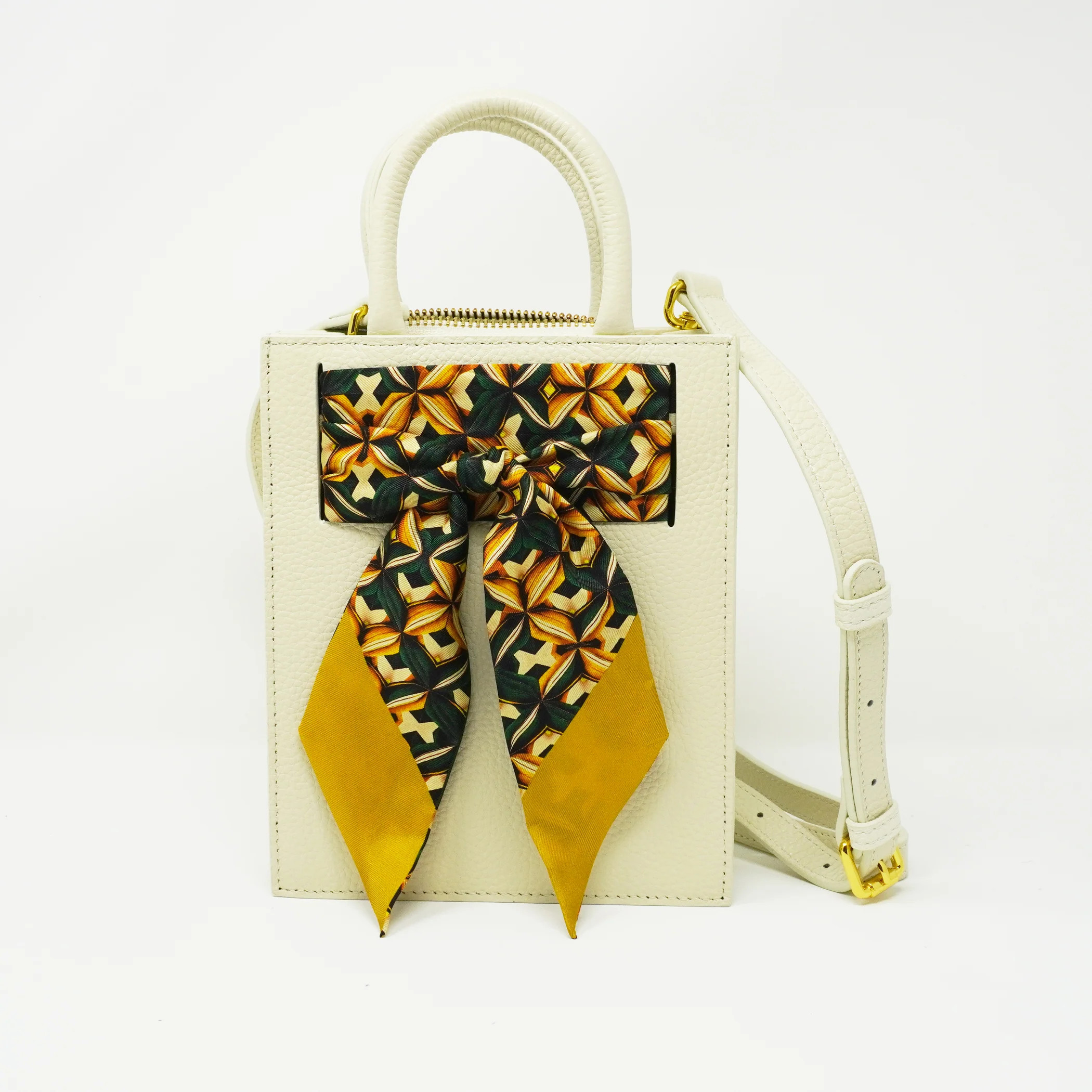 Leather Mini Calista + Bear Tracks Twilly | Hampton Road Designs