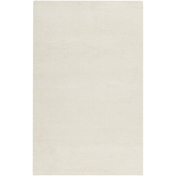 Mystique Solid Cream (M-262) Wool Handmade Area Rug | Rugs Direct