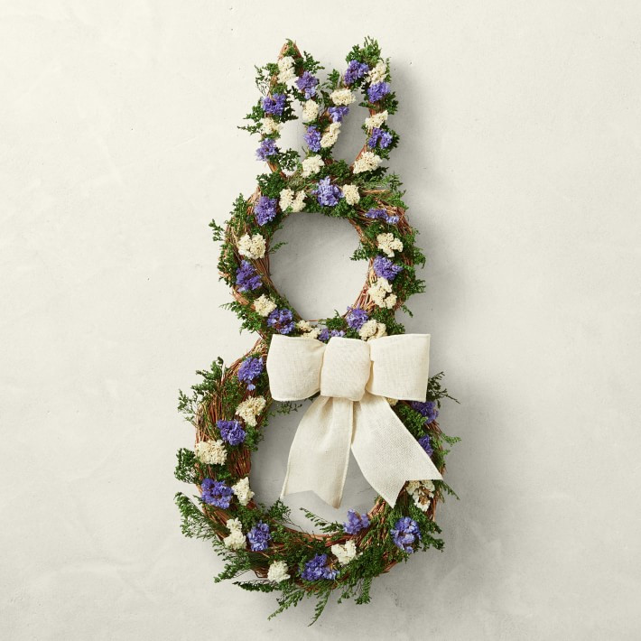 Hunny Bunny Live Wreath | Williams-Sonoma