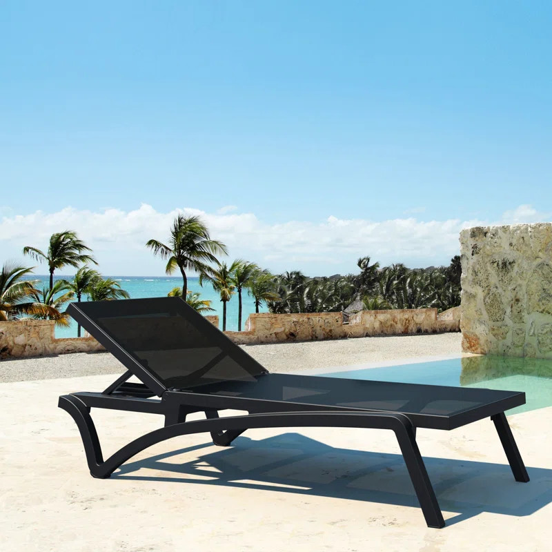 Kiara 76" Long Reclining Single Chaise | Wayfair North America