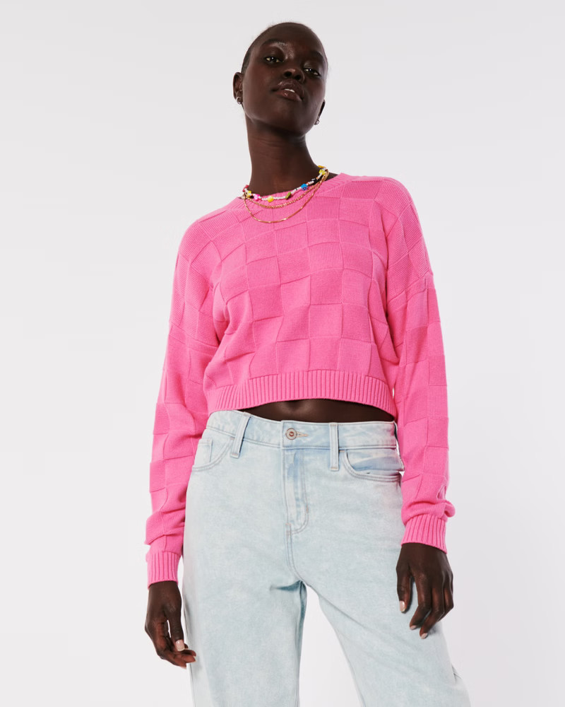 Women's Easy Crew Sweater | Women's Tops | HollisterCo.com | Hollister (US)