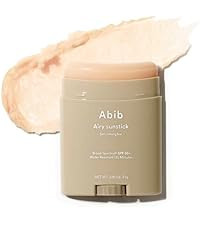Abib Airy Sunstick Protection Bar SPF50+ Broad Spectrum, Semi-Matte Sunscreen Stick for Oily & Co... | Amazon (US)