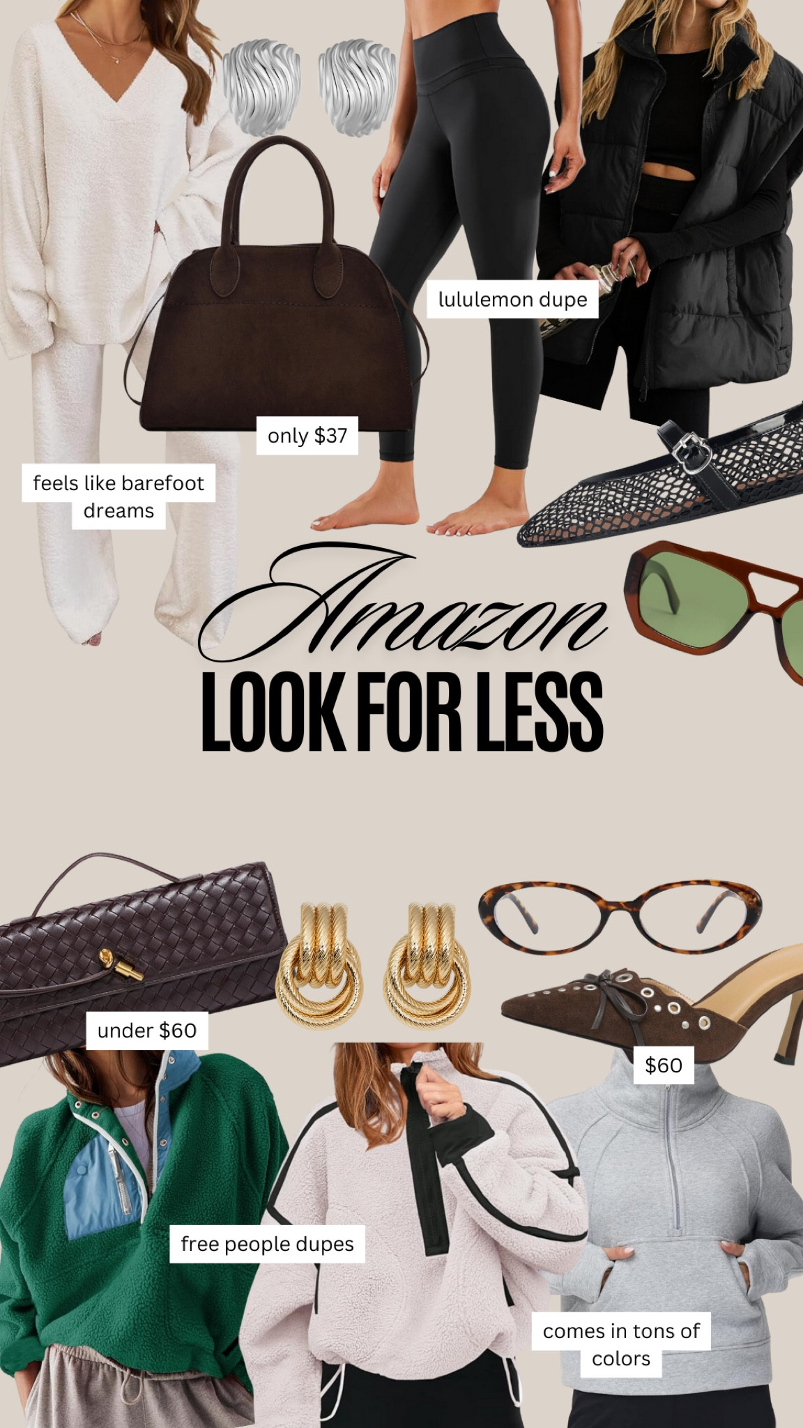 Amazon look for less

#LTKStyleTip #LTKFindsUnder100 #LTKFindsUnder50