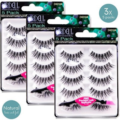 Ardell 5 Pack Eyelashes - Wispies #AD-68984 (Bundle of 3)(15 Pairs) | Target