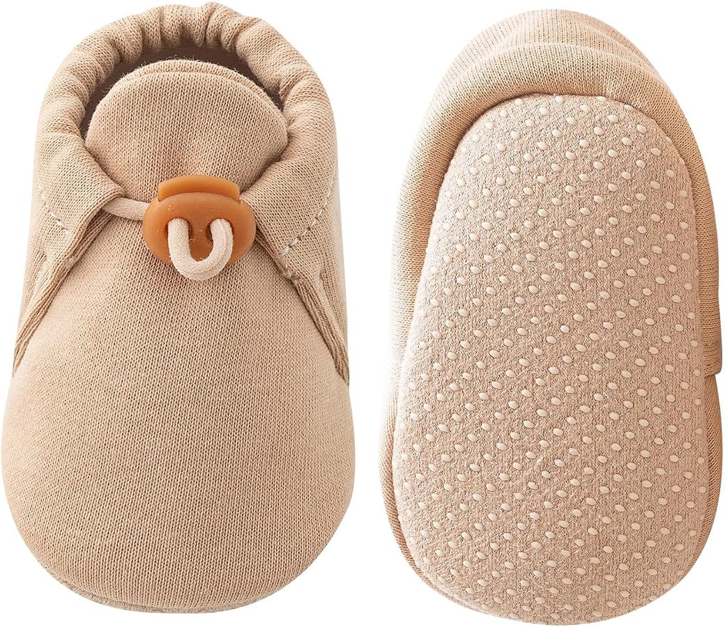 Baby Booties Newborn Infant Shoes Cozy Soft Warm Cotton Boots for Boys Girls | Amazon (US)