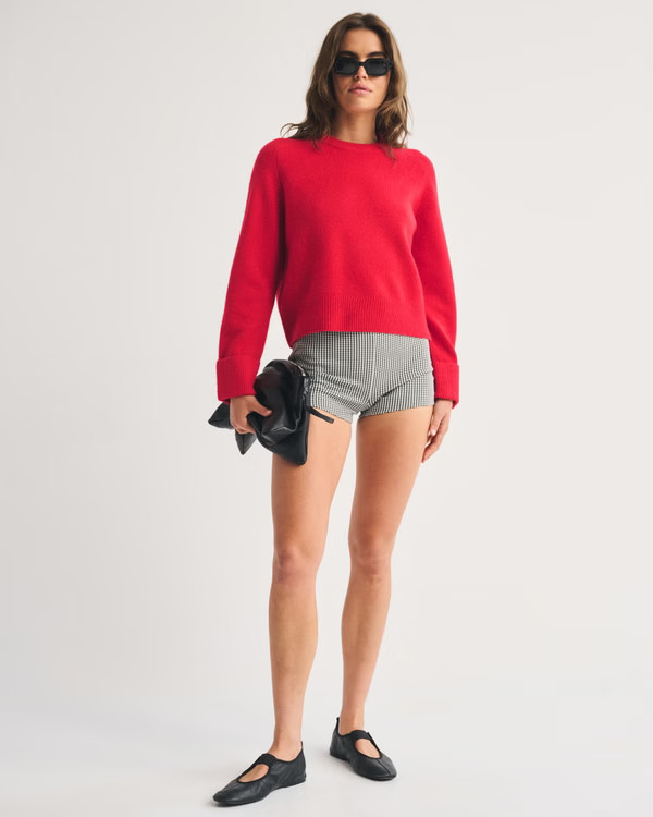 The A&F Madeline Crew Sweater | Abercrombie & Fitch (US)