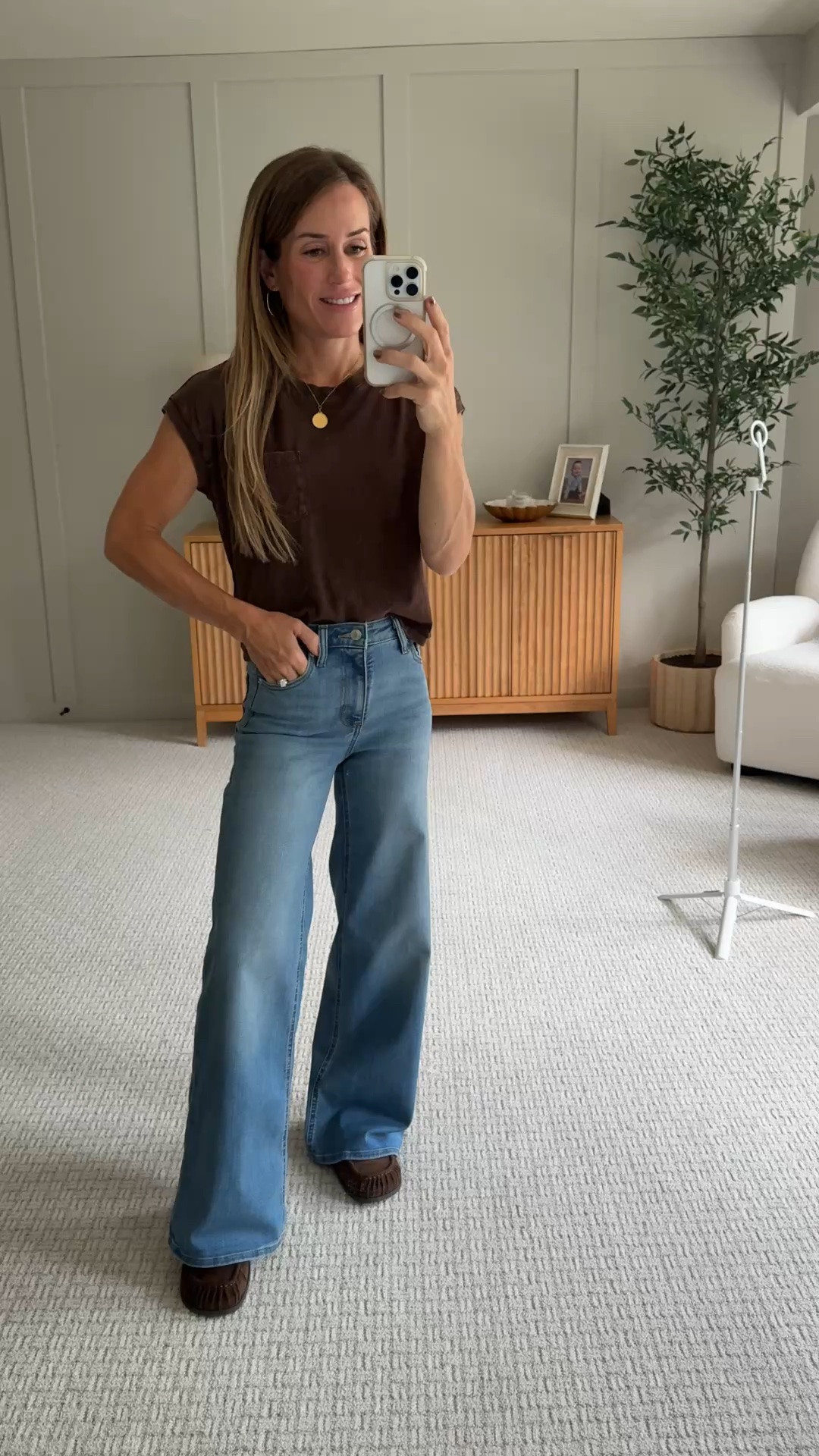 Target denim jeans
Target wide leg denim 
Fall outfit

#LTKmomlife #LTKootd #LTKgrwm