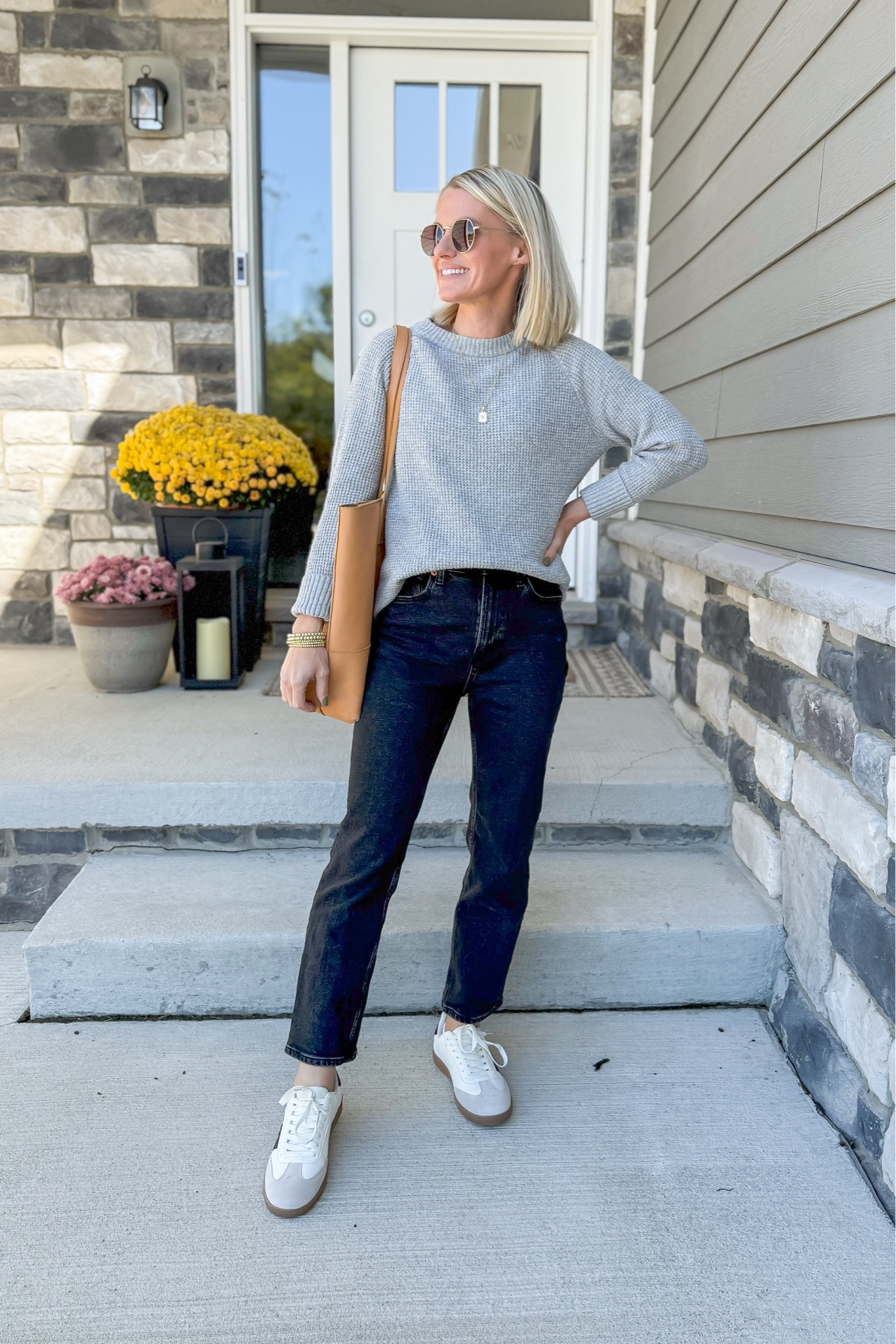 What I wore this week! Sweater- xsmall || jeans- 25/short 

#LTKSeasonal #LTKStyleTip #LTKOver40