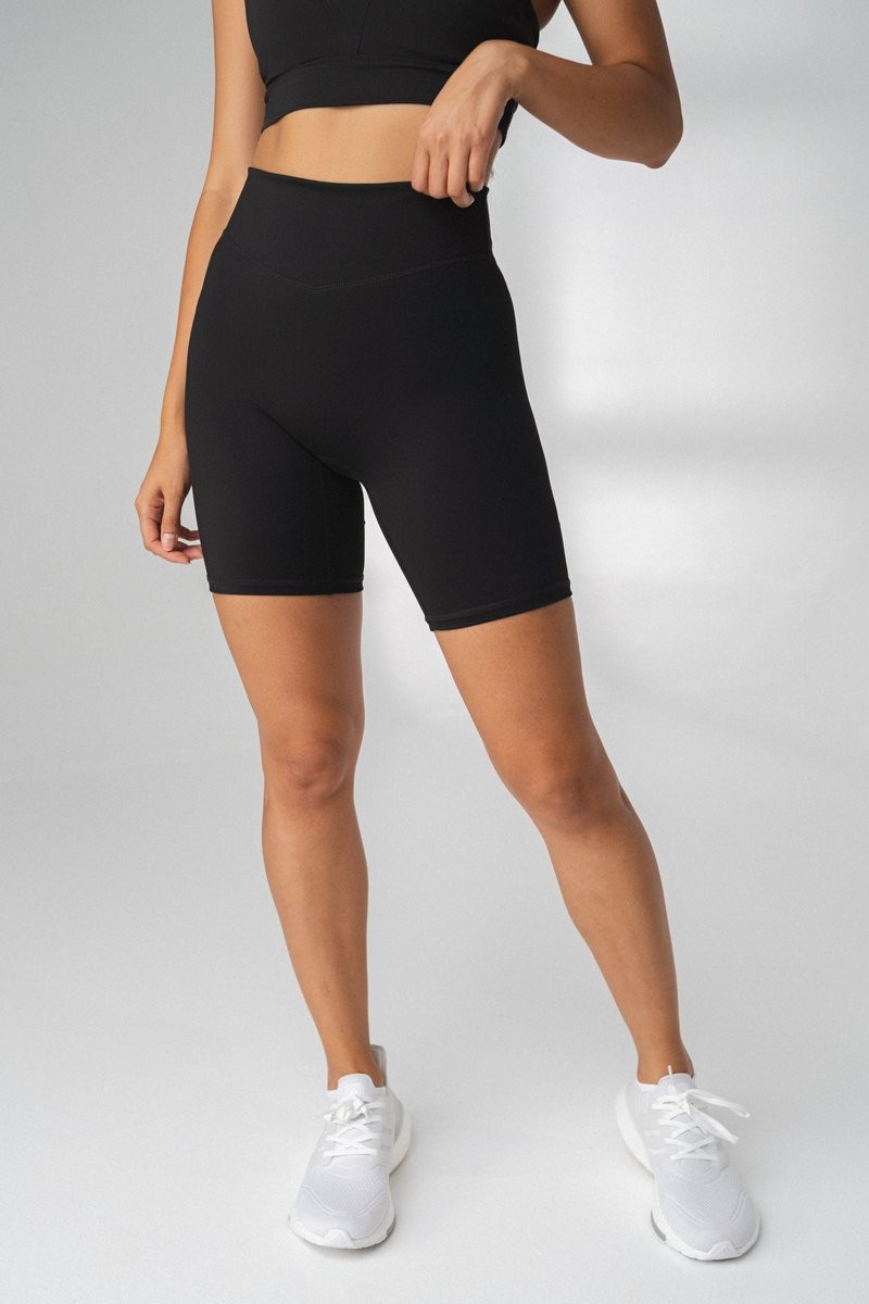 The Cloud Rider Short - Midnight - Silver Triangle Logo | Vitality