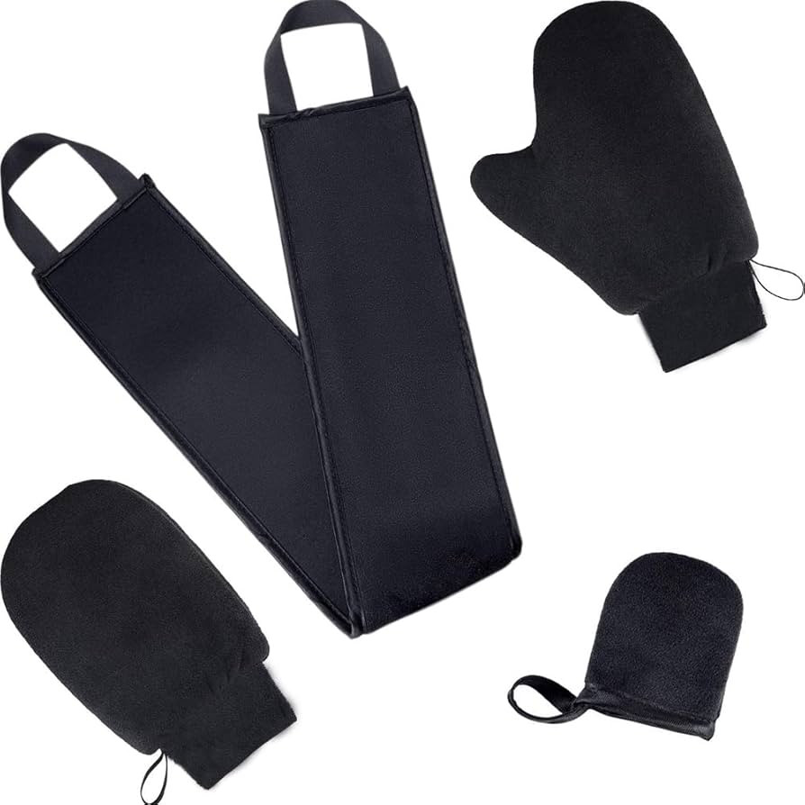 Self Tanning Mitt Set - 4 in 1 Self Tanner Mitt Applicator Kit | Self Applicator Set with Exfolia... | Amazon (CA)