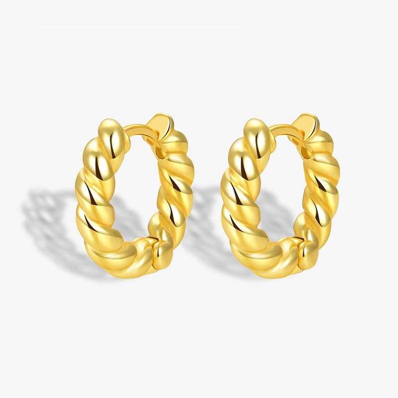 Adeline Croissant Hoop Earrings Hoop | Victoria Emerson