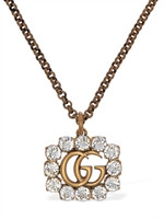 GG MARMONT CRYSTAL NECKLACE | Luisaviaroma