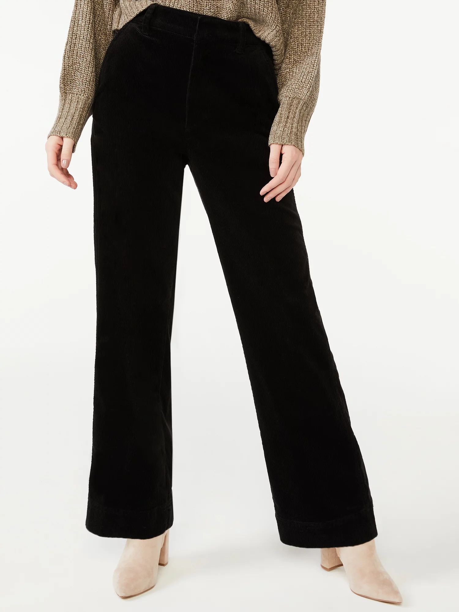 Free Assembly Women's Utility Wide Straight Pants | Walmart (US)