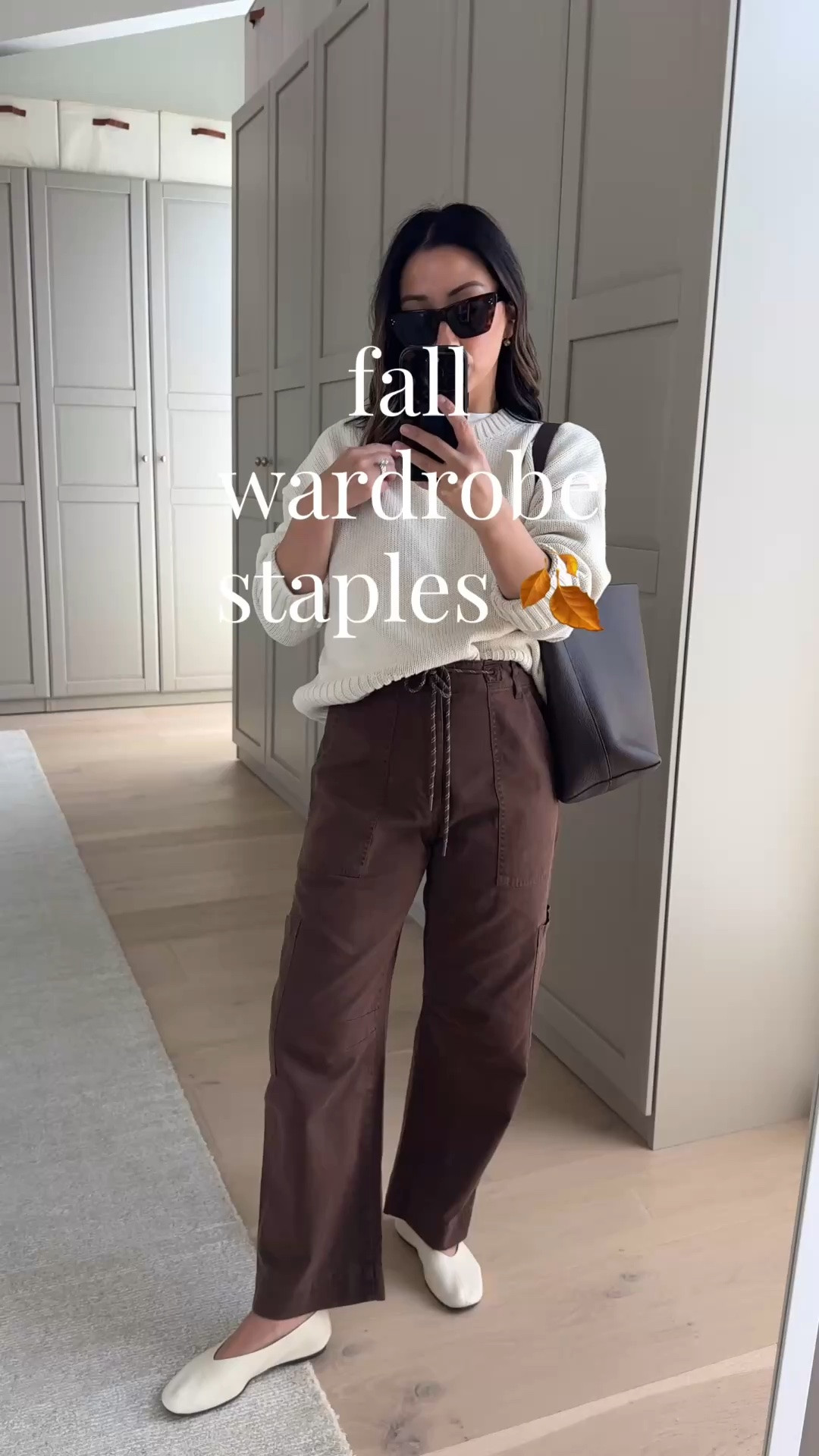 My favorite Pistola cargos now come in brown! Sizing is a little different from the green, so I’d recommend sizing up in this color.

Gap sweater petite small 
Everlane tee medium 
Pistola cargo petite 25 
Reformation flats 5 
Quince bucket small
Celine sunglasses

#LTKootd #LTKmomlife #LTKPetite