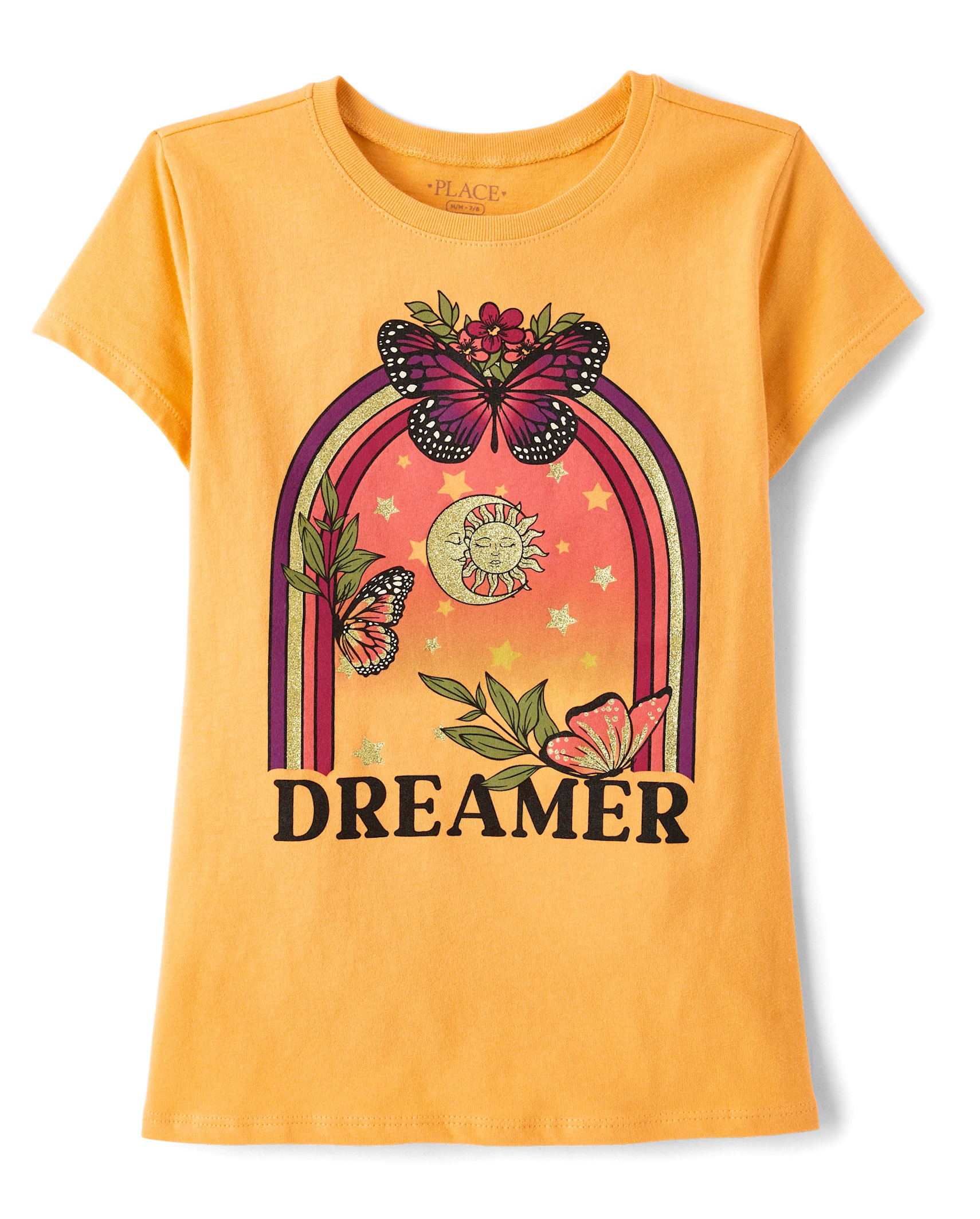 Girls Dreamer Graphic Tee - tuscan sun | The Children's Place
