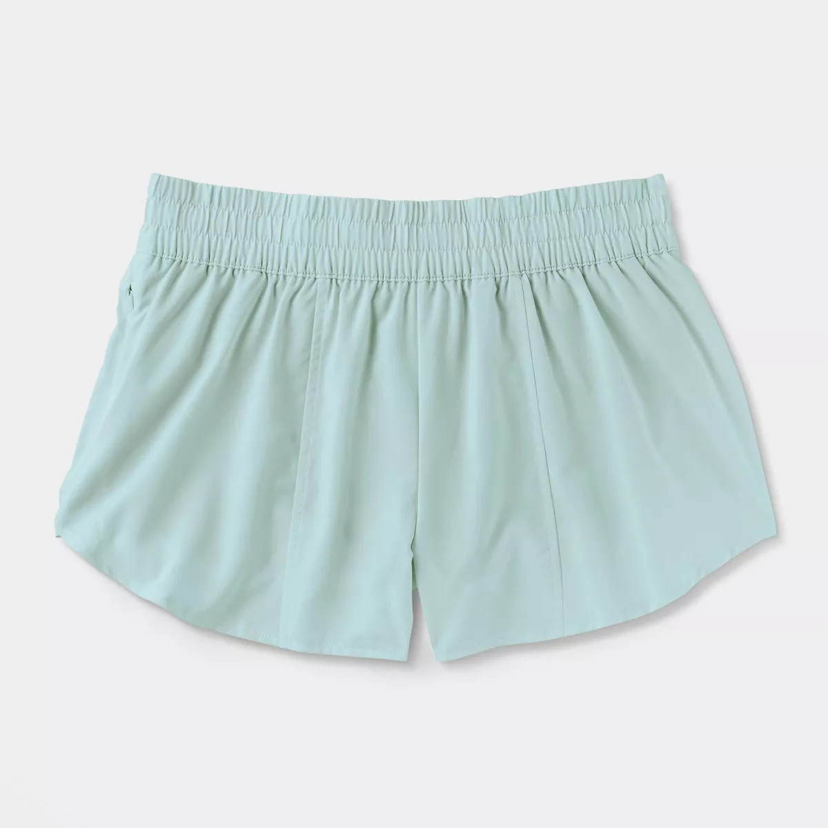 Women's Woven Mid-Rise Run Shorts 3" - All In Motion™ Pink S: Lightweight, Adjustable Waistband... | Target