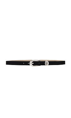 SHASHI Aura Buckle Belt in White Gold from Revolve.com | Revolve Clothing (Global)