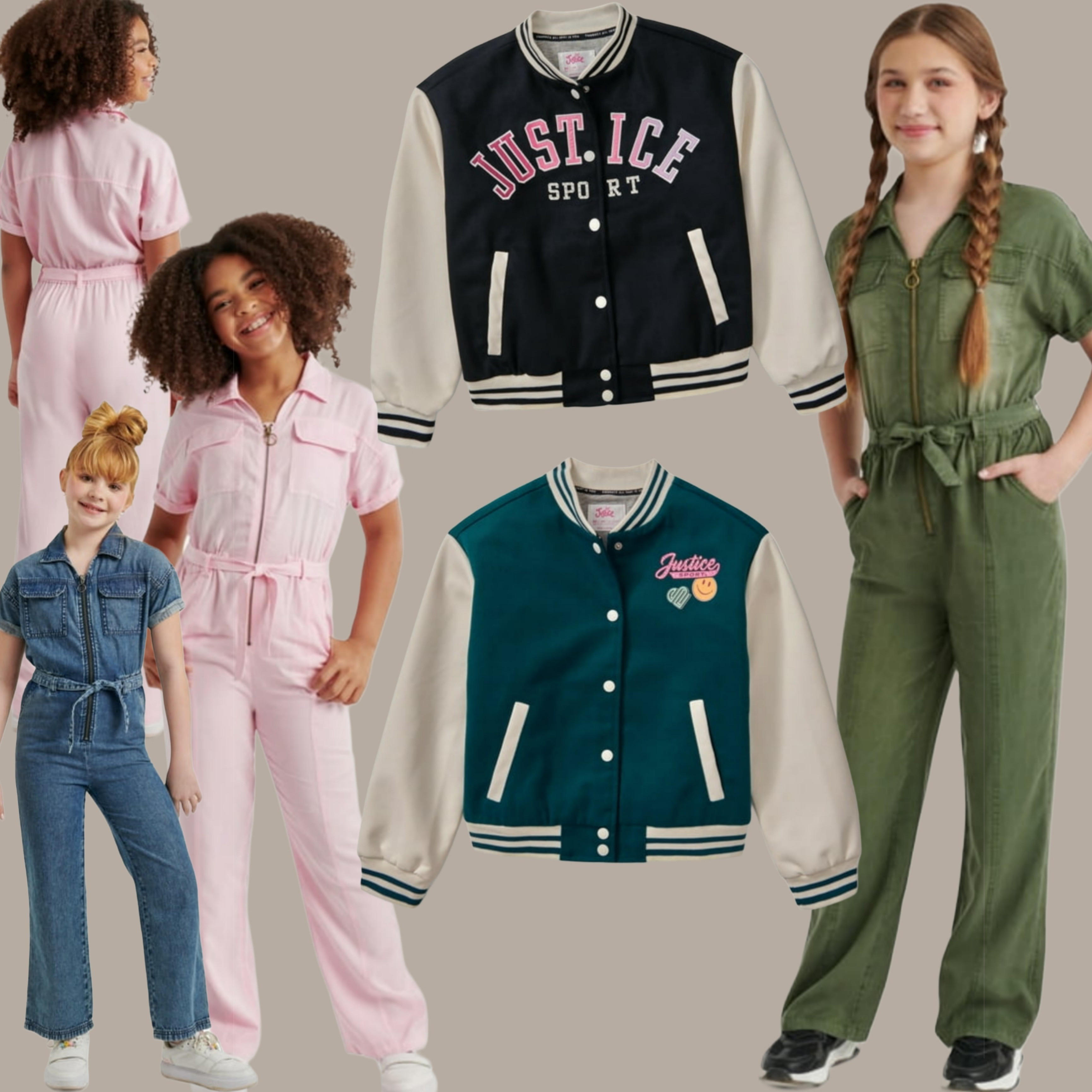 #walmartpartner #sponsored 😍I found some super cute Justice Girls jumpsuit and varsity jackets on @walmart perfect for #backtoschool 🏫 or fall 🍁

#LTKKids #LTKBacktoSchool #LTKFindsUnder50