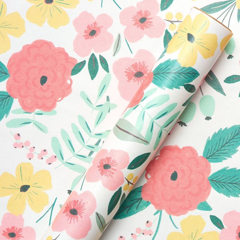 Floral Birthday Wrapping Paper - Spritz™ | Target
