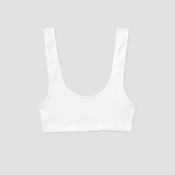 Women's Scoop Neck Ribbed Bralette - Colsie™ | Target