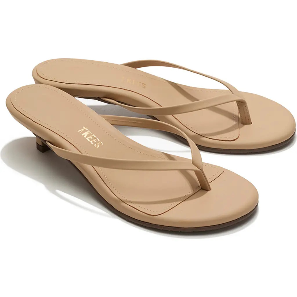 TKEES Julia Kitten Heel Flip Flop in Sunkissed at Nordstrom, Size 6 | Nordstrom