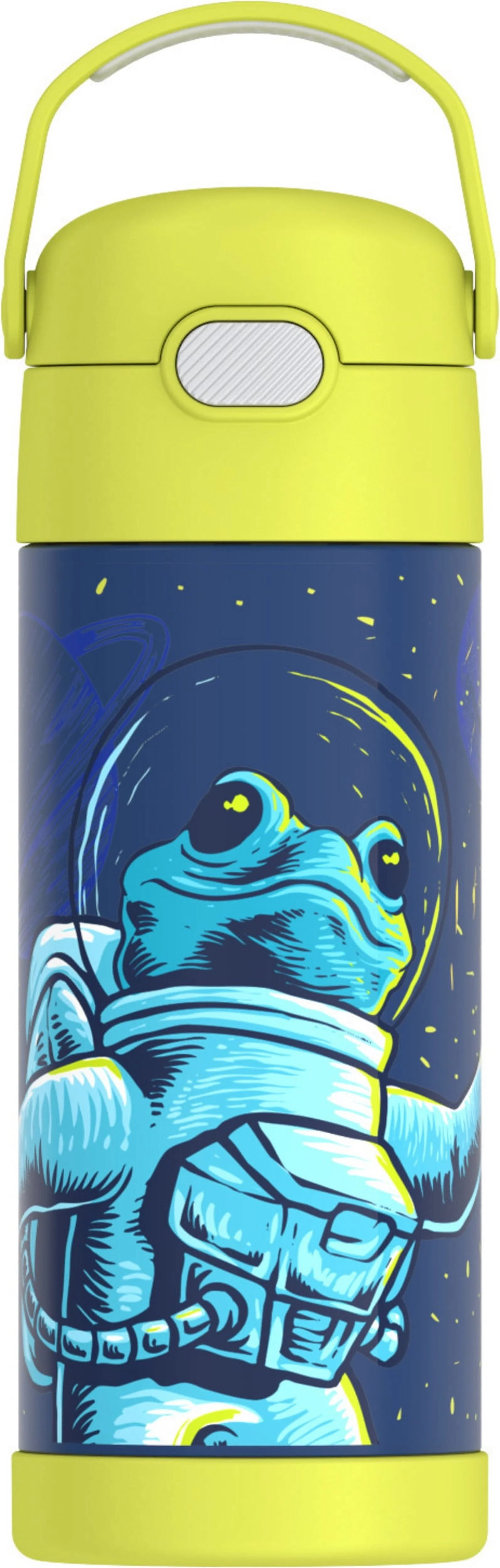 Thermos Stainless Steel Funtainer Water Bottle with Straw, Space Frog, 14 Fluid Ounces | Walmart (US)