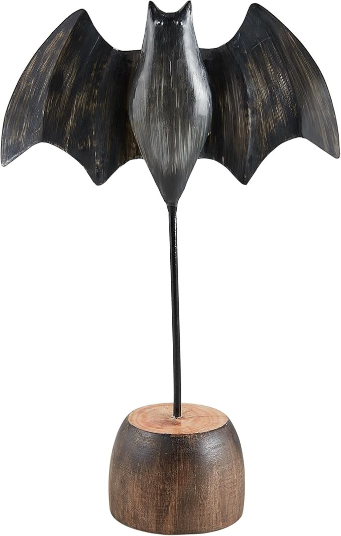 Mud Pie Halloween Tin Sitters, Bat | Amazon (US)