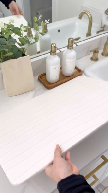 You all LOVED these instant stone drying trays in the past, so we found them in a pack of 3 different sizes!👏 Love these for using on the floor or countertop in the bathroom &/or kitchen!🫶

#LTKhome #LTKVideo #LTKMostLoved