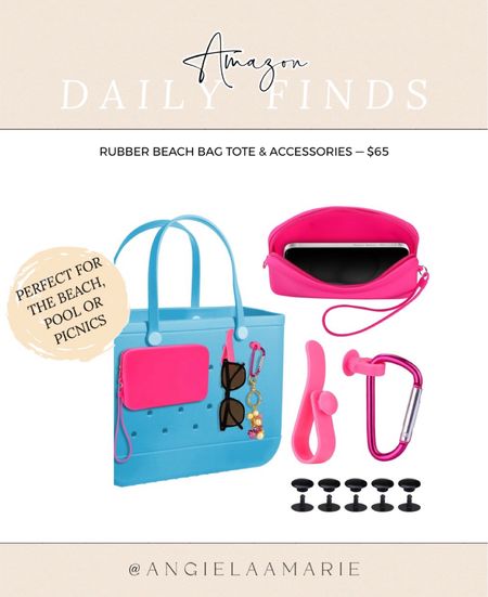 Bogg beach beach lookalike & accessories ☀️🏖️🐚 A summer necessity!  Why pay over $100 when you can grab an almost identical rubber tote for $65?! 


Amazon fashion. Target style. Walmart finds. Maternity. Plus size. Winter. Fall fashion. White dress. Fall outfit. SheIn. Old Navy. Patio furniture. Master bedroom. Nursery decor. Swimsuits. Jeans. Dresses. Nightstands. Sandals. Bikini. Sunglasses. Bedding. Dressers. Maxi dresses. Shorts. Daily Deals. Wedding guest dresses. Date night. white sneakers, sunglasses, cleaning. bodycon dress midi dress Open toe strappy heels. Short sleeve t-shirt dress Golden Goose dupes low top sneakers. belt bag Lightweight full zip track jacket Lululemon dupe graphic tee band tee Boyfriend jeans distressed jeans mom jeans Tula. Tan-luxe the face. Clear strappy heels. nursery decor. Baby nursery. Baby boy. Baseball cap baseball hat. Graphic tee. Graphic t-shirt. Loungewear. Leopard print sneakers. Joggers. Keurig coffee maker. Slippers. Blue light glasses. Sweatpants. Maternity. athleisure. Athletic wear. Quay sunglasses. Nude scoop neck bodysuit. Distressed denim. amazon finds. combat boots. family photos. walmart finds. target style. family photos outfits. Leather jacket. Home Decor. coffee table. dining room. kitchen decor. living room. bedroom. master bedroom. bathroom decor. nightsand. amazon home. home office. Disney. Gifts for him. Gifts for her. tablescape. Curtains. Apple Watch Bands. Hospital Bag. Slippers. Pantry Organization. Accent Chair. Farmhouse Decor. Sectional Sofa. Entryway Table. Designer inspired. Designer dupes. Patio Inspo. Patio ideas. Pampas grass.  
#LTKEurope #LTKBrasil #LTKFestival 


#LTKWorkwear #LTKSwim #LTKFindsUnder50 #LTKWedding #LTKHome #LTKBaby #LTKMens #LTKSaleAlert #LTKFindsUnder100 #LTKStyleTip #LTKFamily #LTKU #LTKBeauty #LTKBump #LTKOver40 #LTKItBag #LTKParties #LTKTravel #LTKFitness #LTKSeasonal #LTKShoeCrush #LTKKids #LTKMidsize #LTKVideo #LTKGiftGuide #LTKActive #LTKxelfCosmetics