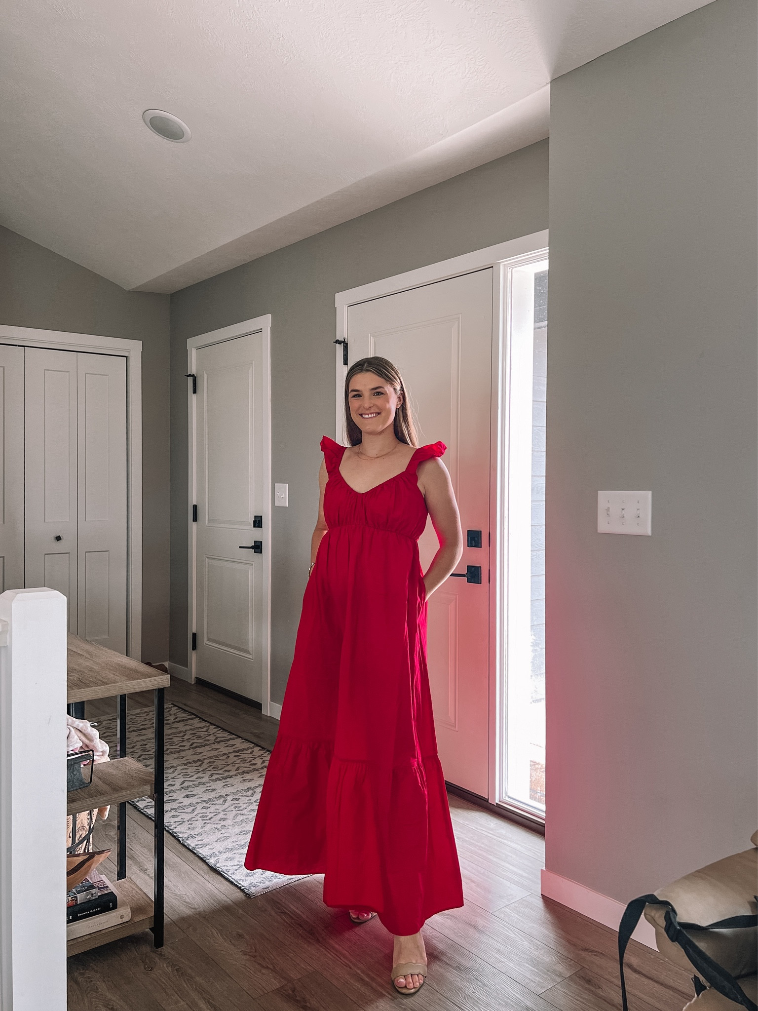 Wedding guest dress for $35 from target. True to size- I’m wearing an xs.

Summer dresses, red dress, maxi dress 

#LTKFindsUnder50 #LTKSeasonal #LTKWedding