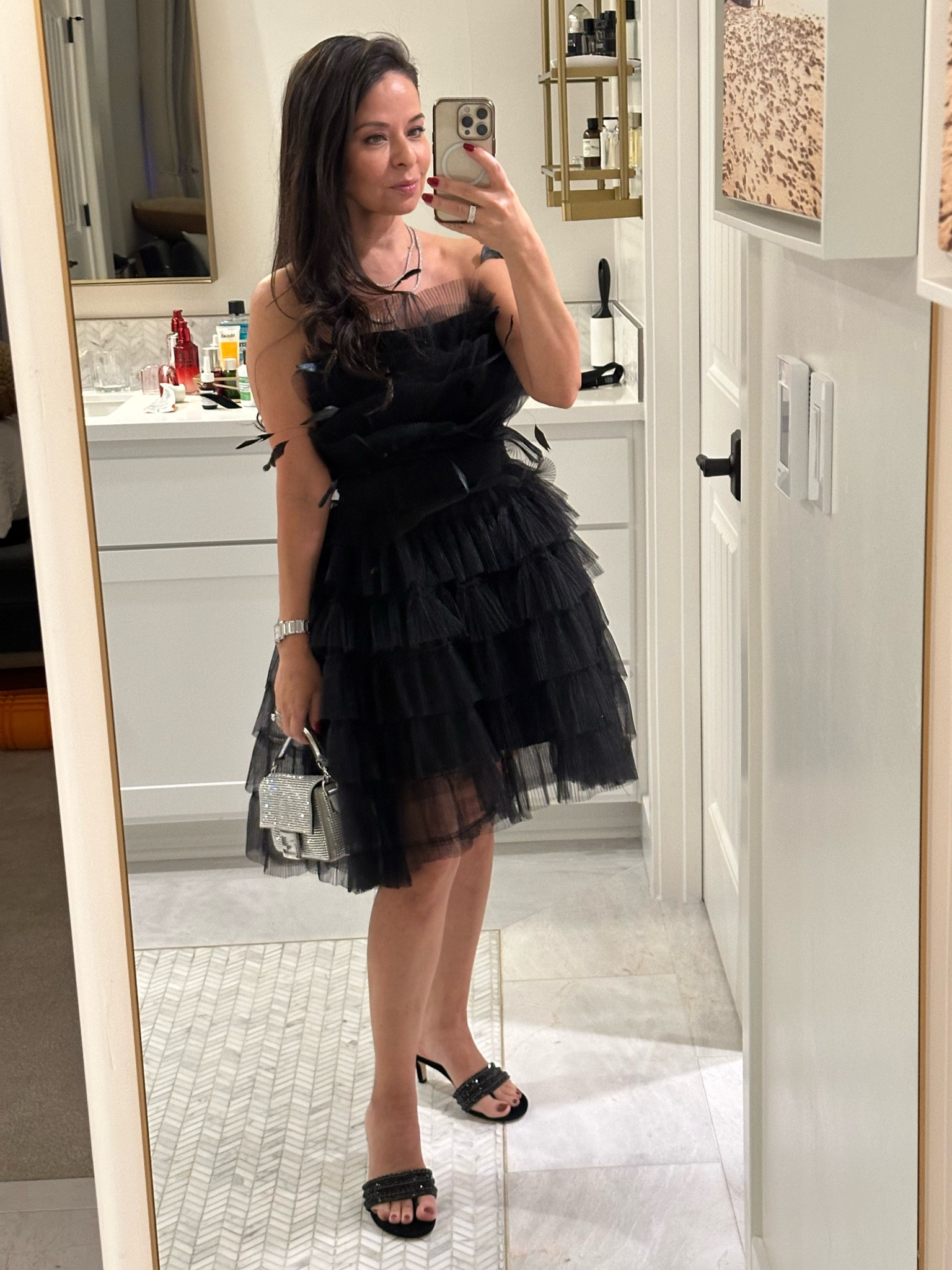 Holiday look 2024 
Same dress different shoes 

#LTKHoliday #LTKParties #LTKStyleTip
