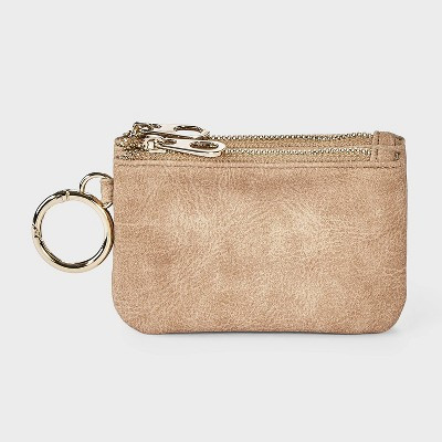 Soft ID Clip On Pouch Wallet - Universal Thread™ Tan | Target