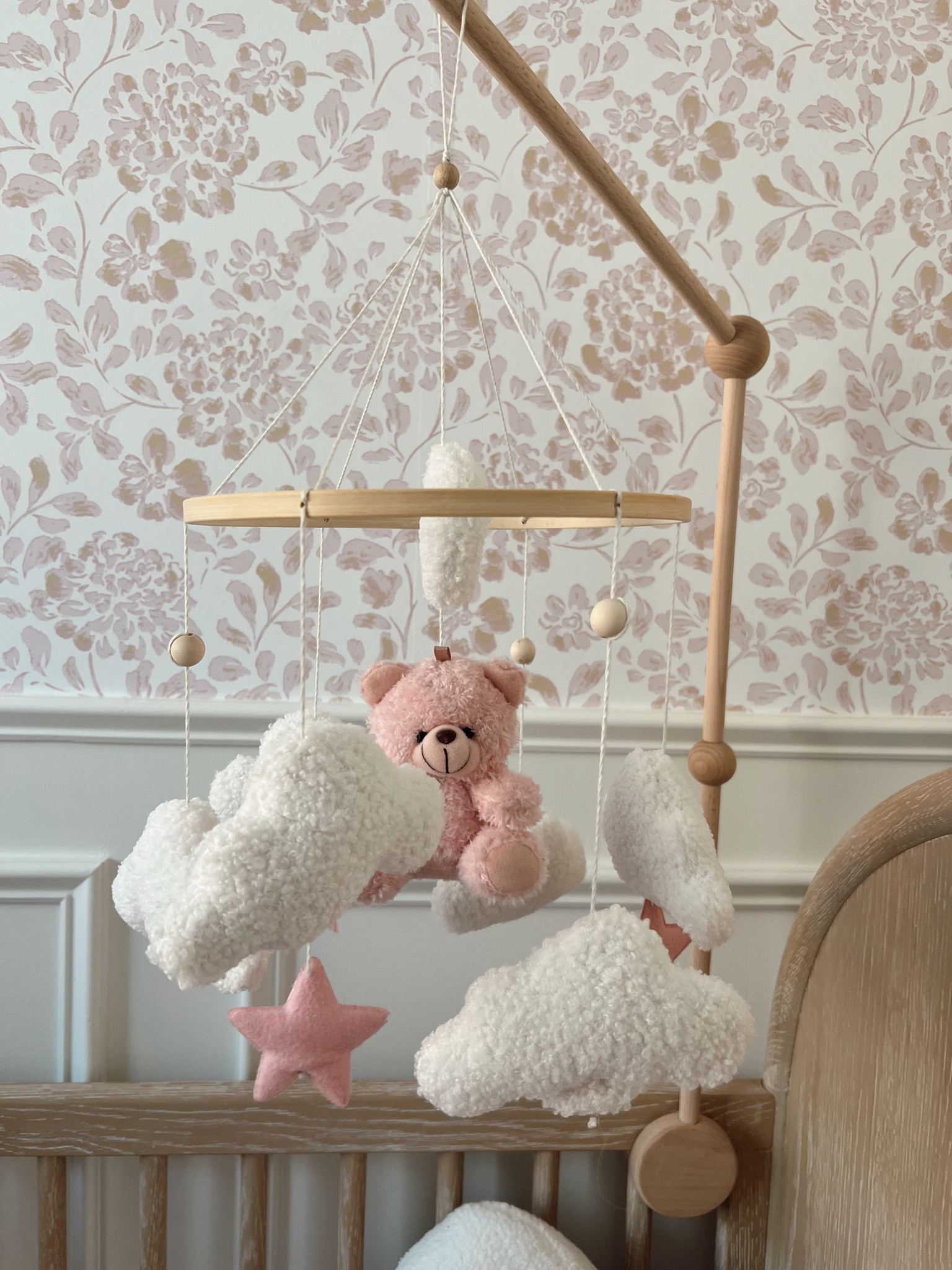 nursery mobile 🧸🎀

#LTKHome #LTKBaby #LTKFindsUnder50