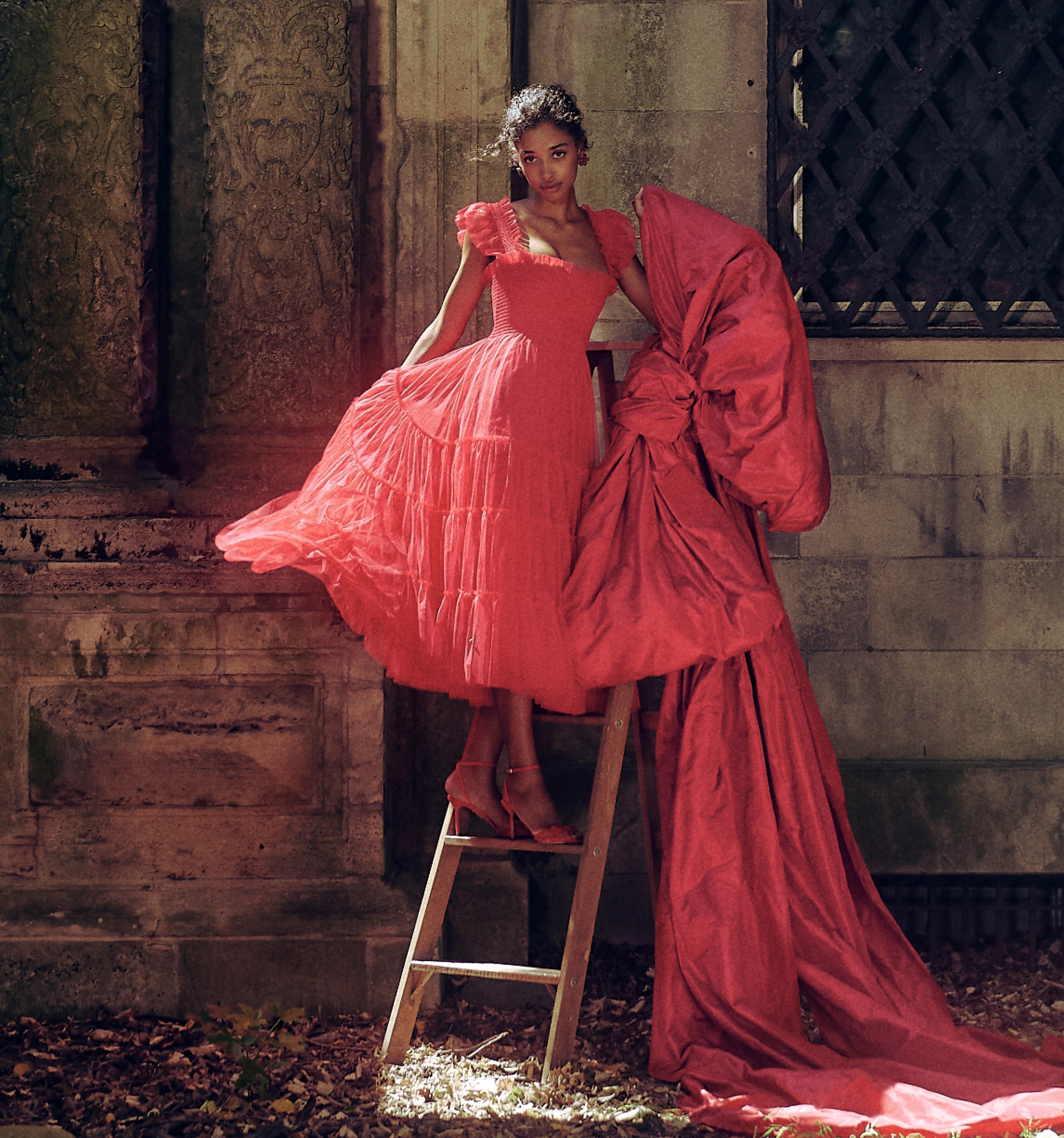 The Tulle Ellie Nap Dress - Red Tulle | Hill House Home US