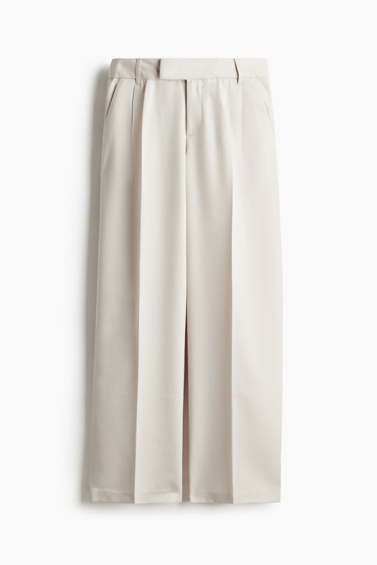 H & M - Tailored trousers - Beige | H&M (UK, MY, IN, SG, PH, TW, HK)