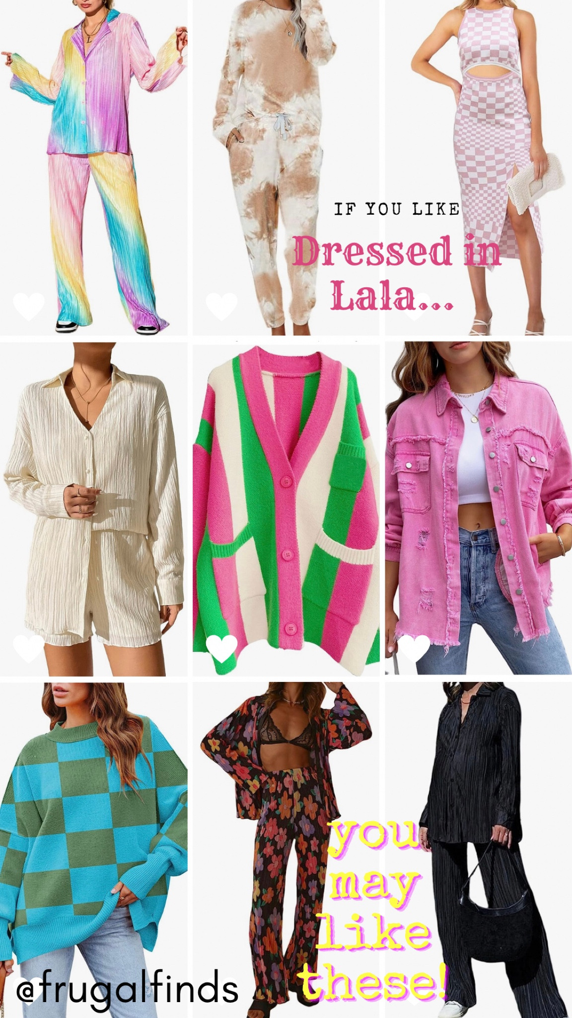 Obviously, nothing can take the place of Dressed in Lala. Because #queen. But, if you’re looking for something that has Lala *vibes*—here are some things I found that give off that vibe. It’s the super-cool-chick, I-don’t-give-an-eff, I’m-hot-but-quirky-too vibe. Its giving smart and sexy and confident and a little nerdy but also just…cool. Yeah. Cool girl chic. I like that. 

#LTKfindsunder100 #LTKstyletip #LTKfindsunder50