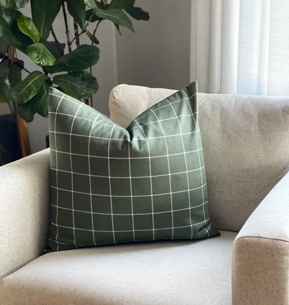 Pillow Coverswindowpane | Etsy | Etsy (US)