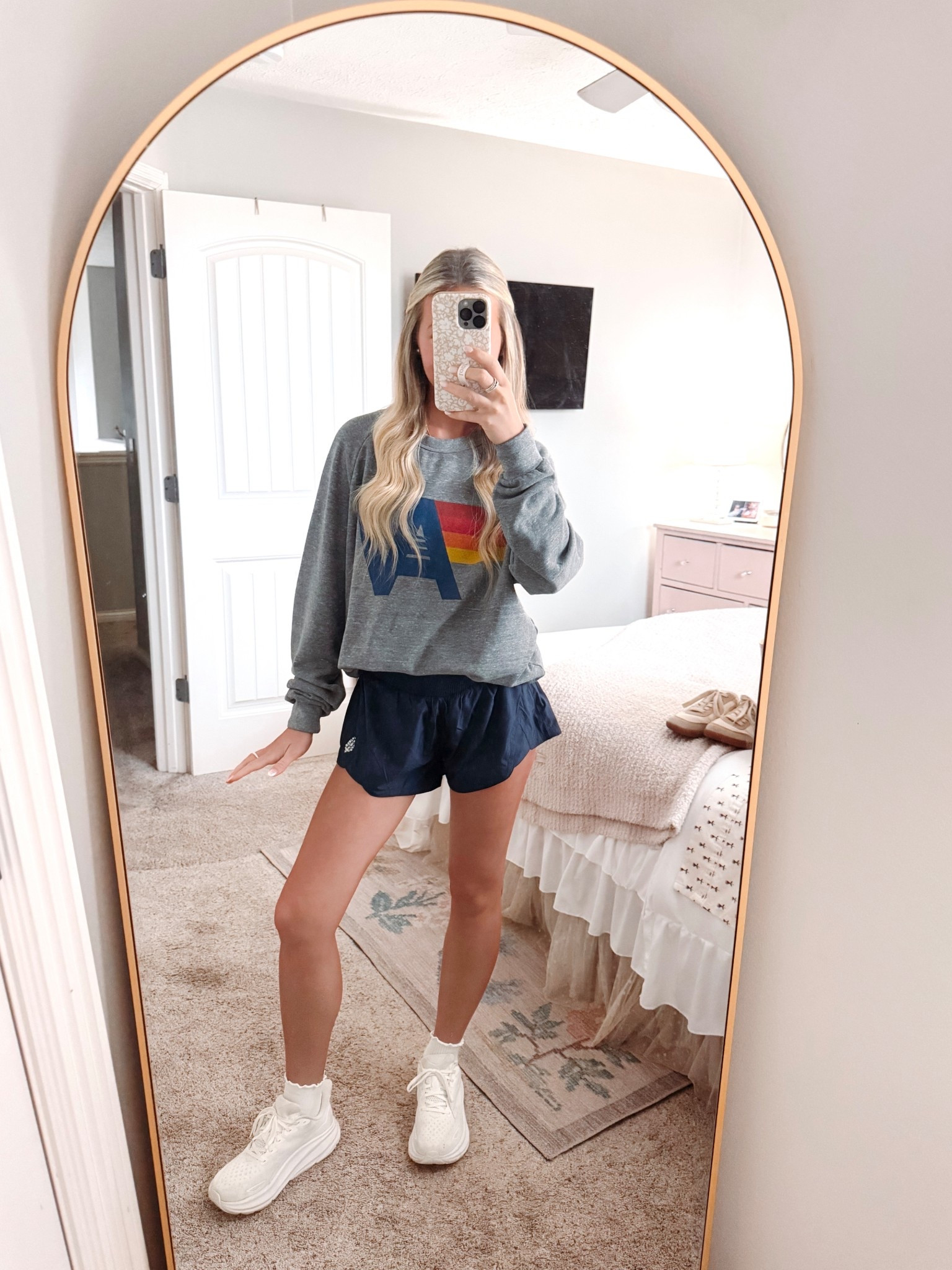 aviator nation crew + free people movement shorts⚡️

#LTKootd #LTKActive