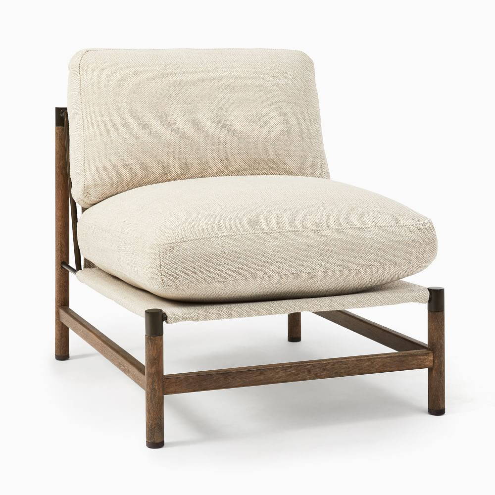 Wood &amp; Metal Framed Chair | West Elm (US)