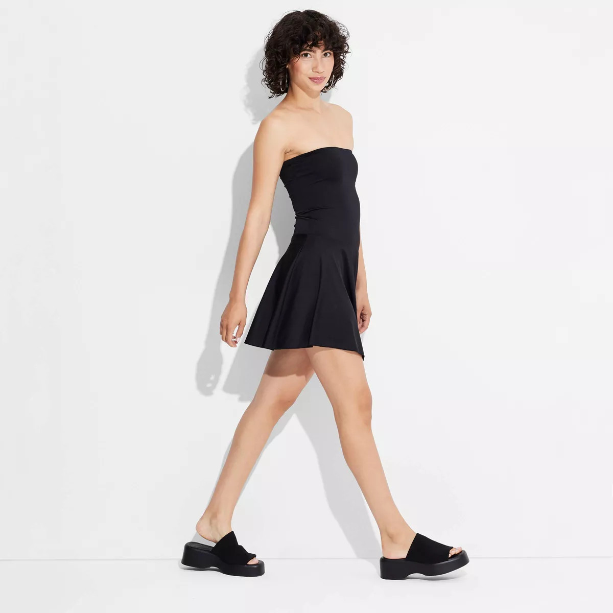 Women's Asymmetrical Tube Mini Dress - Wild Fable™ | Target