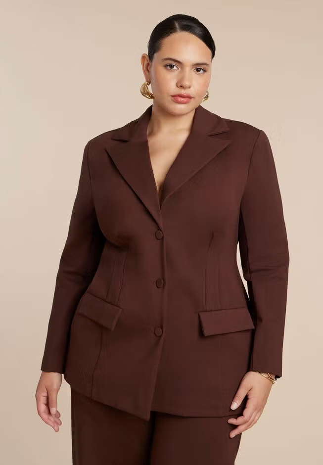 The Ultimate Nipped Waist Blazer | Eloquii