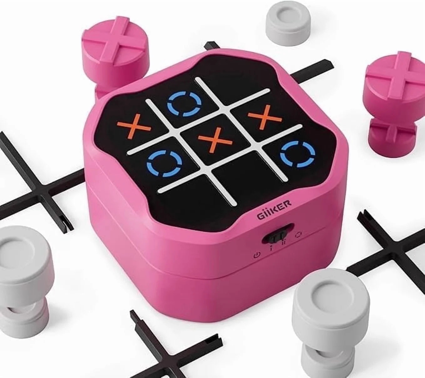 GiiKER Tic Tac Toe Bolt,3-in-1 Handheld Puzzle,Portable Travel Toy for Kids and Adults,Birthday G... | Walmart (US)