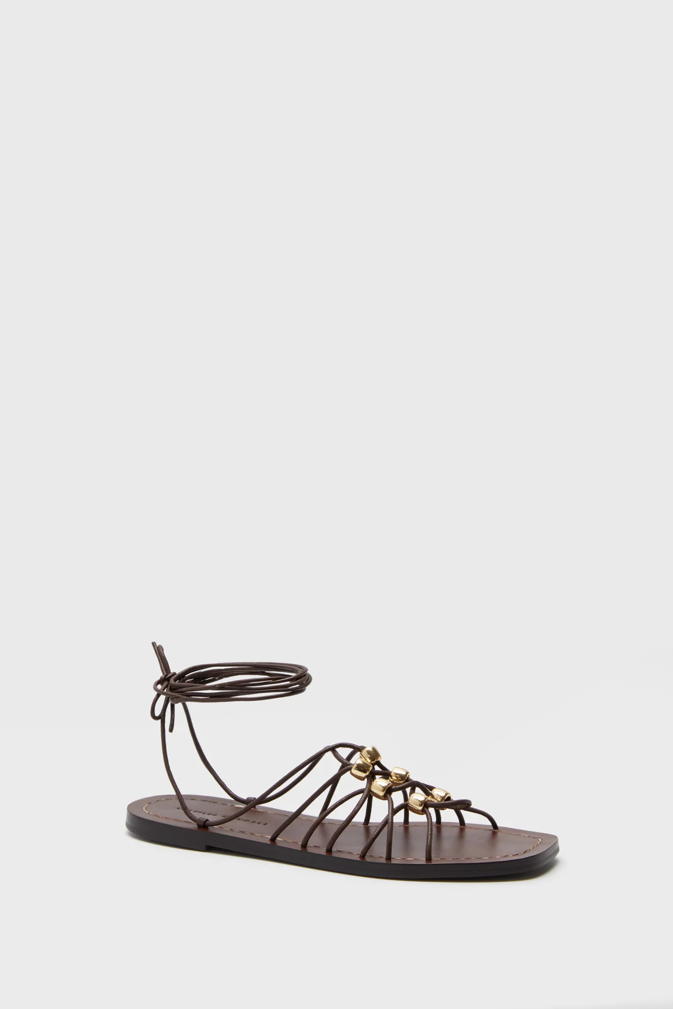 Espresso Nappa Mella Sandals | Tuckernuck (US)