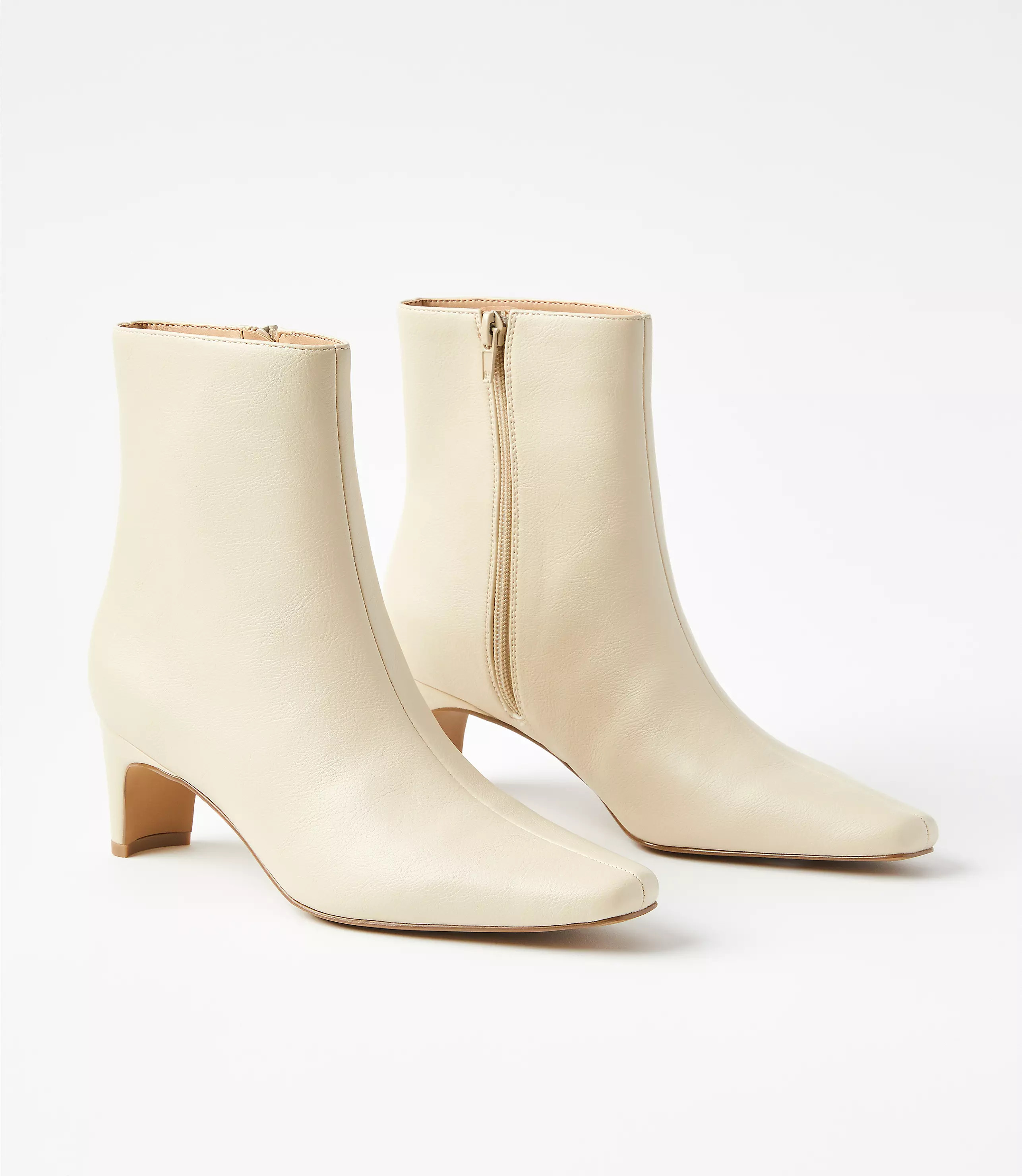 Squared Pointy Toe Booties | LOFT