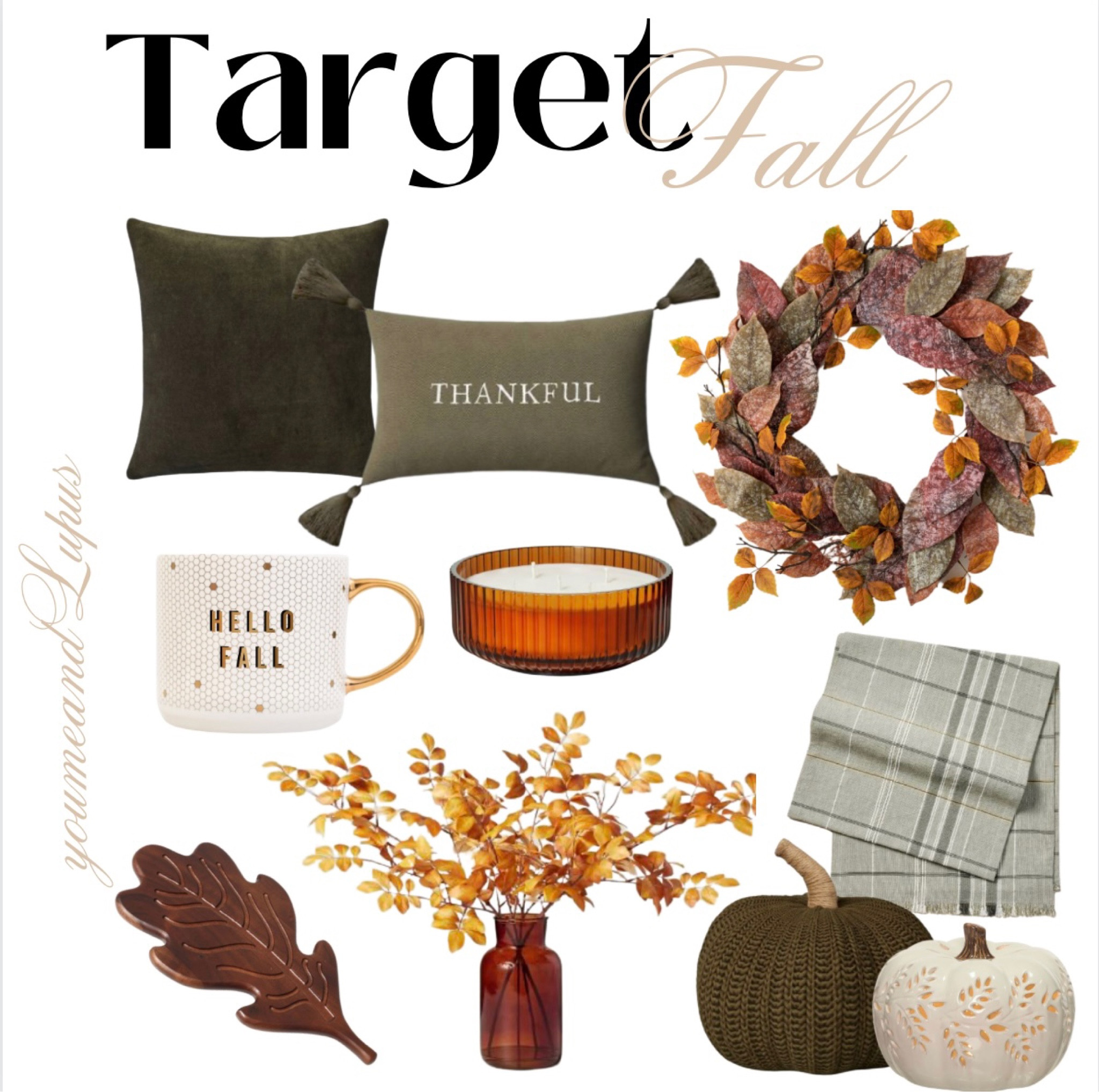 Target fall home, fall pillows, cozy blankets, wicker pumpkins, candle holders, cutting boards, candies, pumpkin dishes, serving bowls, fall decor, wreaths, platters, autumn, YoumeandLupus, Target finds, mugs, table cloths, floral decorations, glass pumpkins 

#LTKSeasonal #LTKhome #LTKHalloween